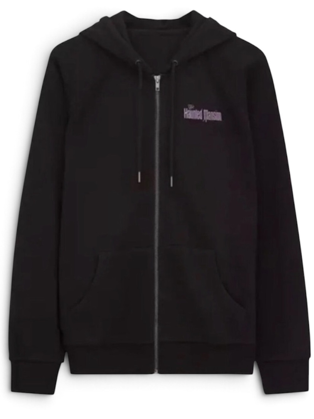 Torrid Disney Haunted Mansion Foolish Mortal Black Zip Up Hoodie Size 3